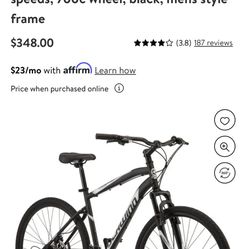 Schwinn Glennwood Hybrid Bike 21 Speed