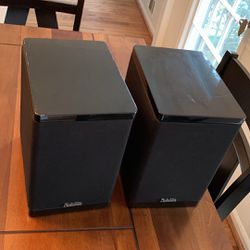 Definitive Technology StudioMonitor 350, 200 Watts Bookshelf Speakers , Pair- Black 
