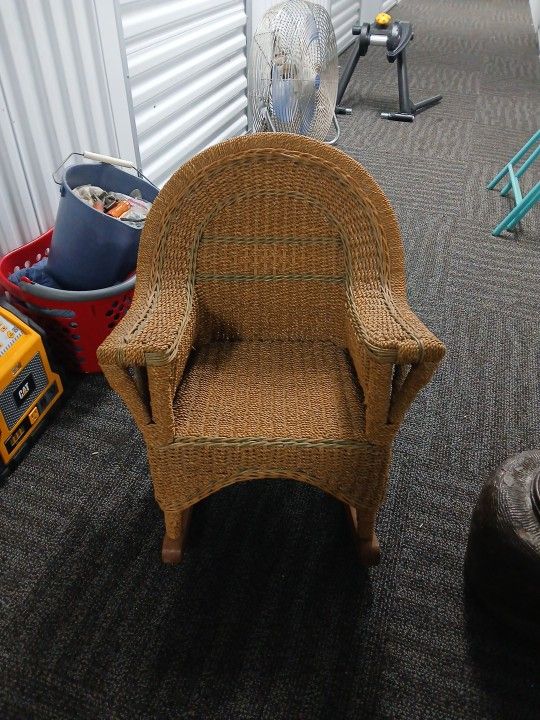 Vintage Childs Rocking Chair 1920s Exel Cond
