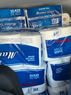 30 rolls toilet paper $22