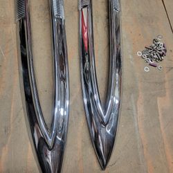 1959 Ford Thunderbird Left And Right Door Chrome