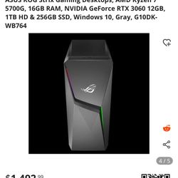 Gaming Pc ASUS ROG 