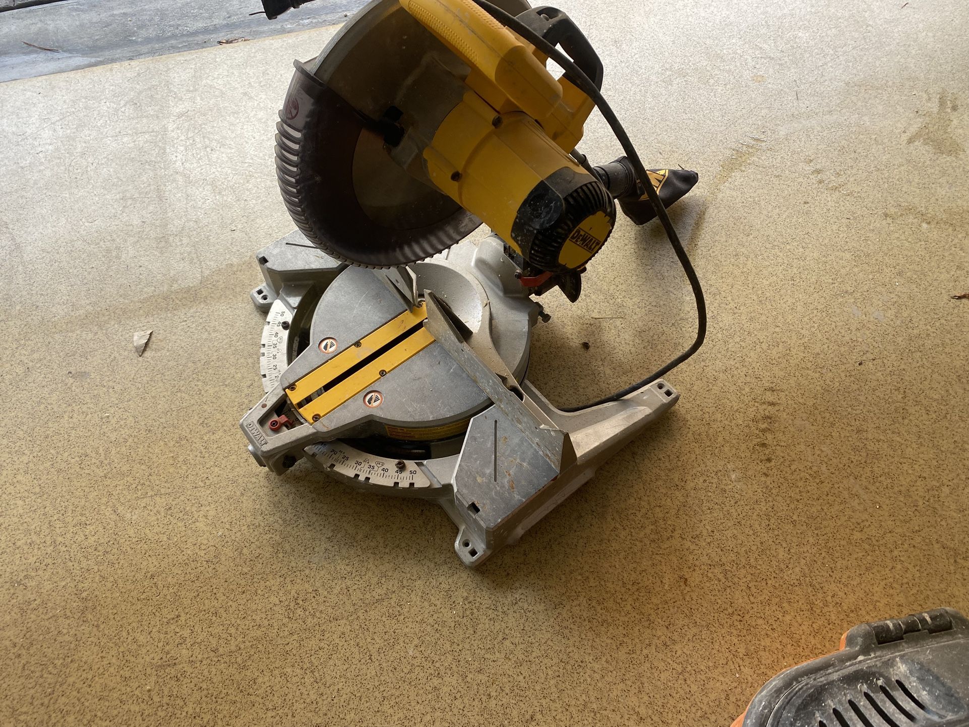 DeWalt 12” Miter Saw