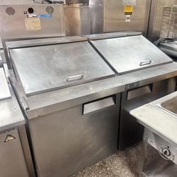 Commercial 60” Mega Top Refrigerated Sandwich Prep Table
