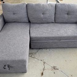 Gray Sleeper Sofa