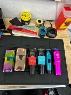 Professional Barber Clipper & Trimmer Set