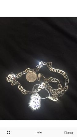 14k solid gold chain 11.8 grams 18 inches long