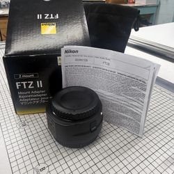 Nikon FTZ II Mount Adapter