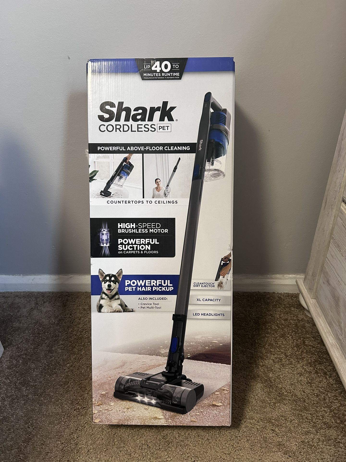 Shark Pet Cordless Stick Vacuum with XL Dust Cup 🔥BRAND NEW🔥