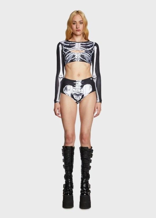 Skeleton BIKINI SET 90