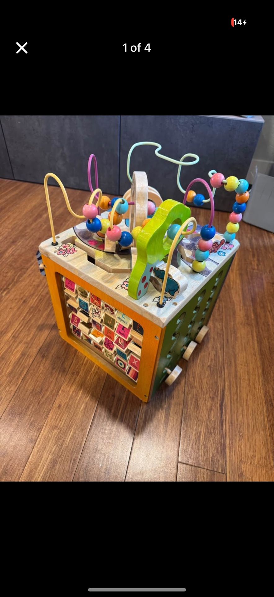 Wooden Activities Toy For Toddler
