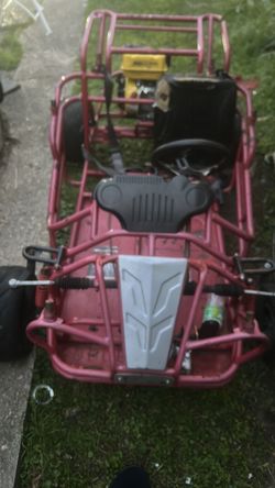 Go-kart frame with great suspension and as two wheel drive instead of 1