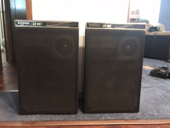 Vintage Pioneer Speakers CX-607