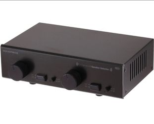 Monoprice Dual-Source 2-Channel A/B Speaker Selector with Volume Control and Impedance Matching