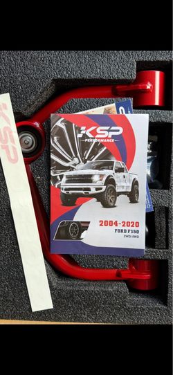ColorRED..F-150 NEW NEW KSP Performance UpperControl Arm inRED. New box