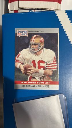 Joe Montana Football Cards
