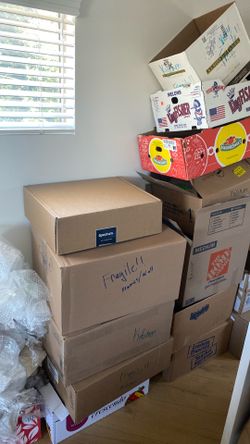 12 Empty Boxes