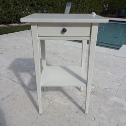 White Nightstand 