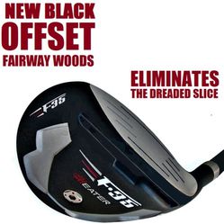 OFFSET MADE ANT-SLICE DRAW FAIRWAY WOOD 3,5,7,OR 9 (YOU PICK)
