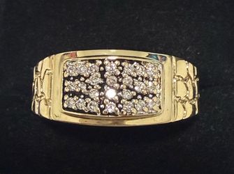 Men’s Nugget Diamond 14Kt