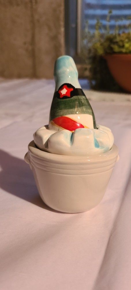 Champagne & Bucket Salt & Pepper Shakers