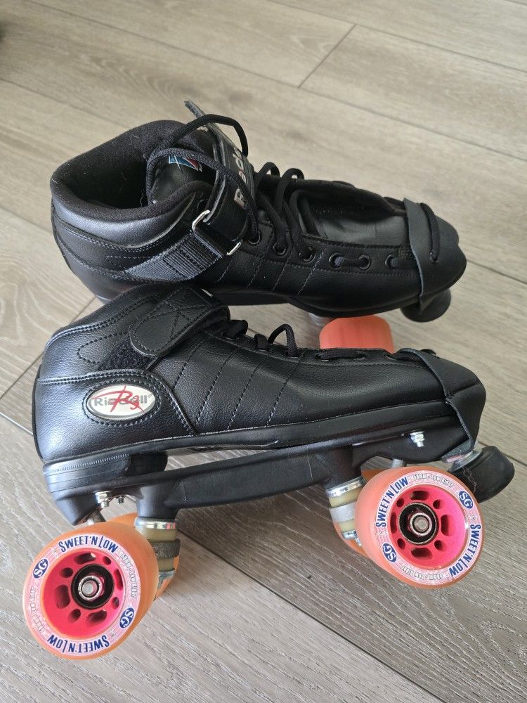 Riedell R3 Durby Quad Skates Size 8/9