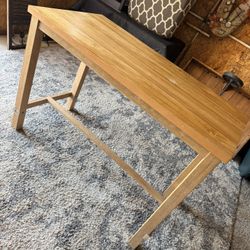 Tall wooden dining  Dining table dimensions  (L52" H36" W27")