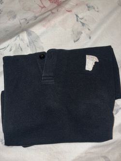 Versace Medusa Navy Blue Polo Shirt