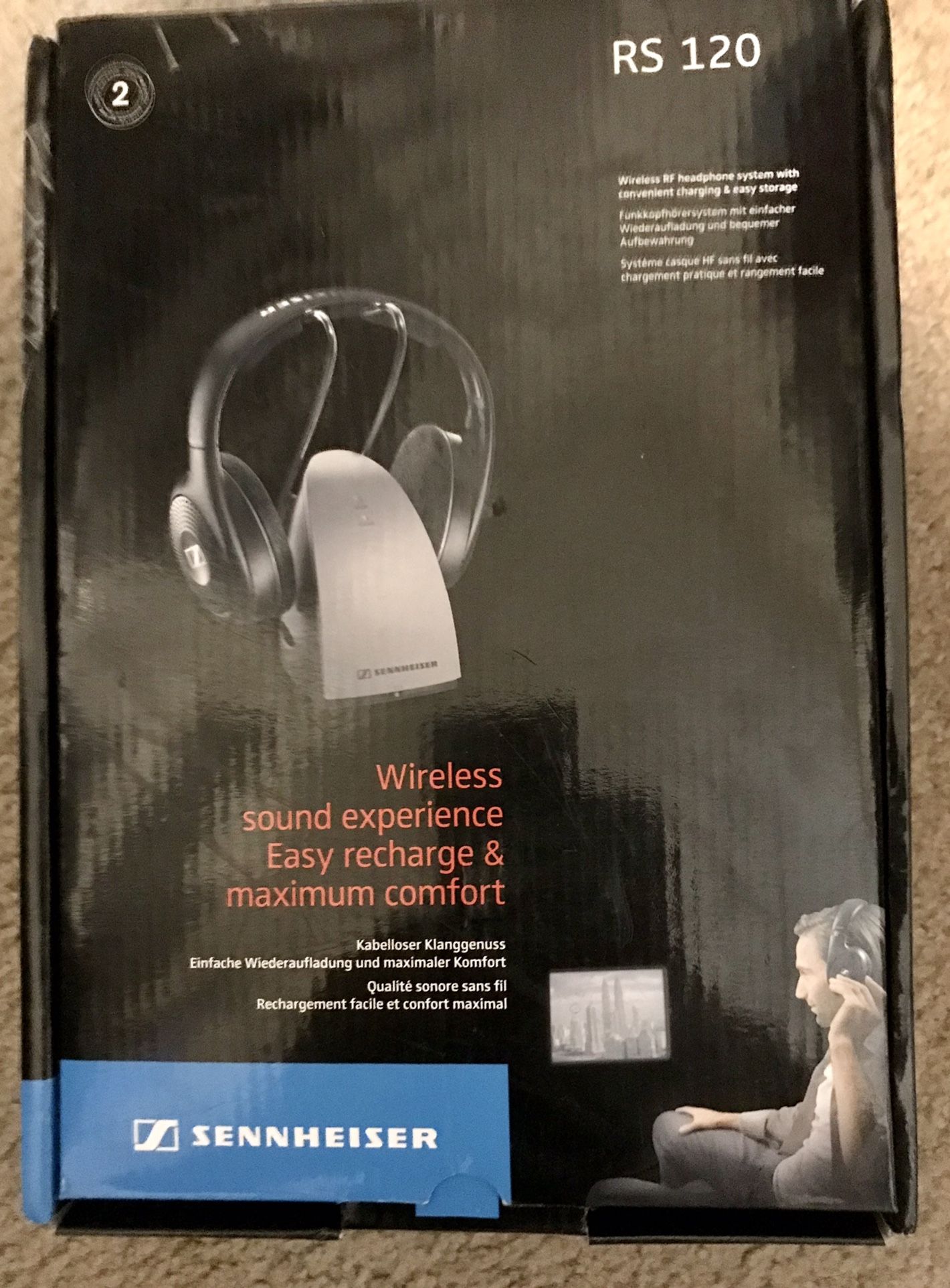 Sennheiser  Wireless Headphones.  (For any TV) 