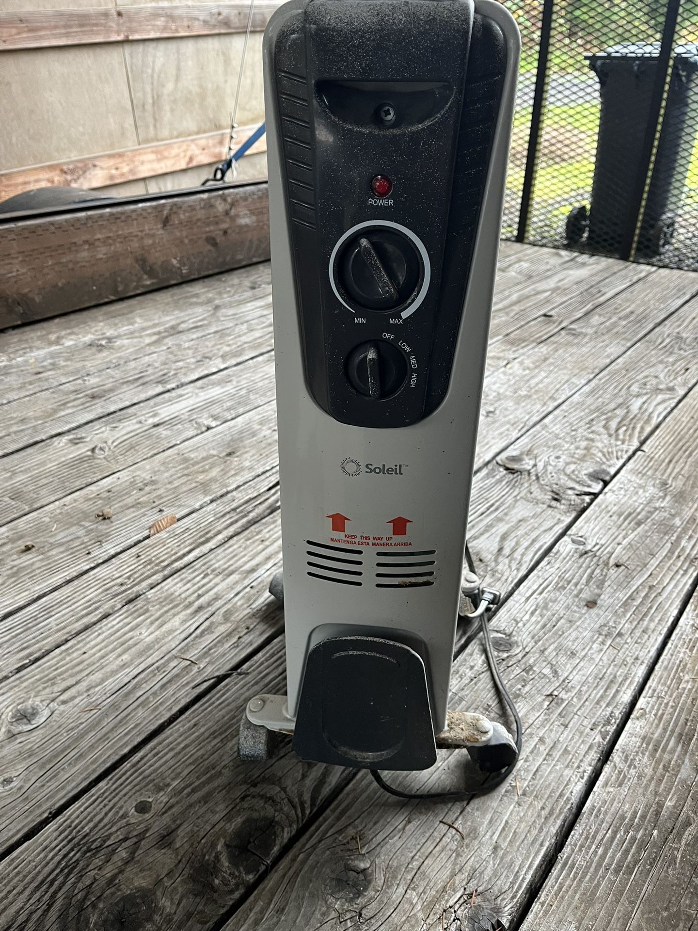 Radiator Space Heater Soleil