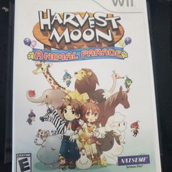 Harvest Moon Animal Parade Nintendo Wii 2009  No Manual 