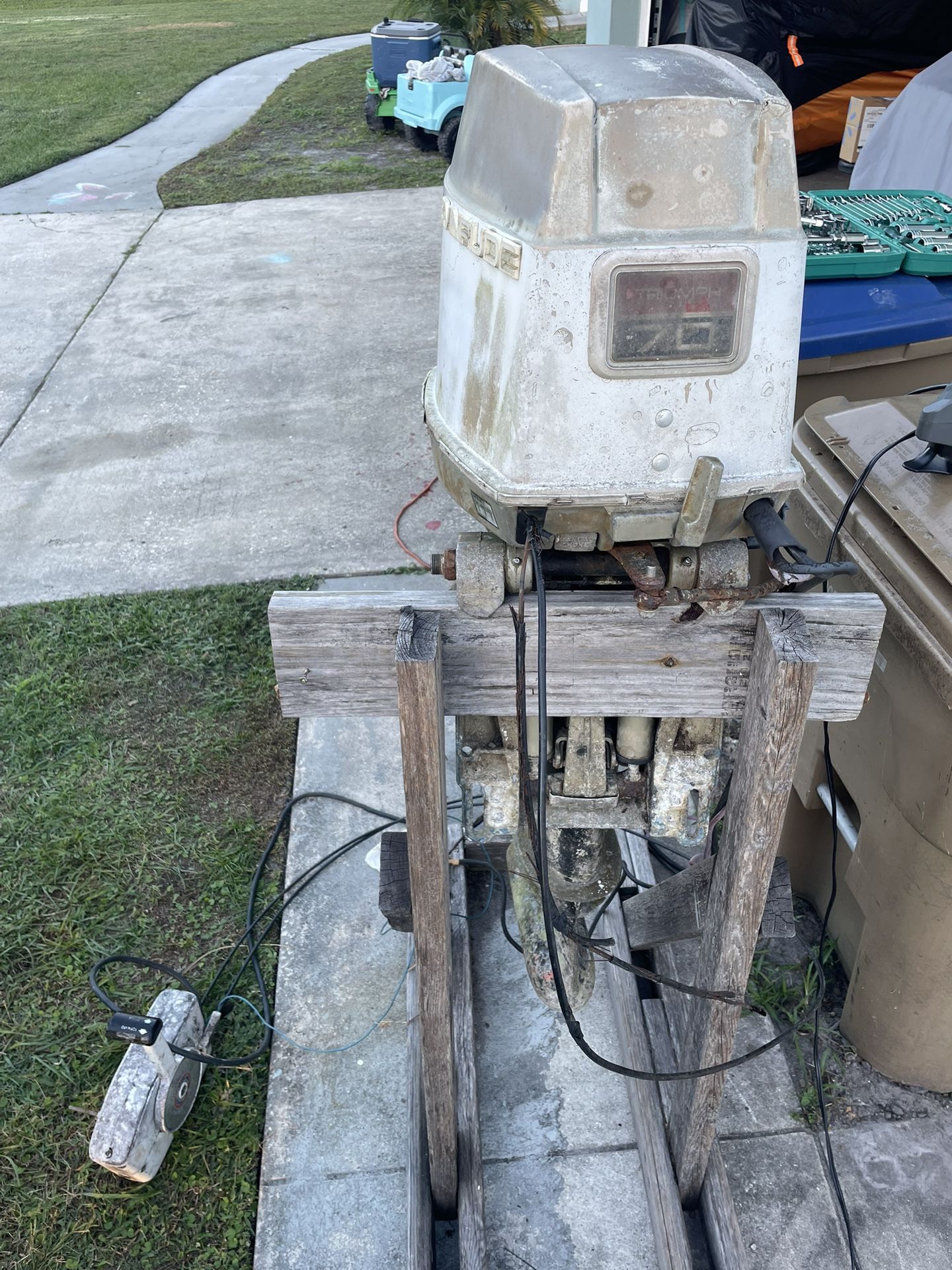 70hp Evinrude Triumph