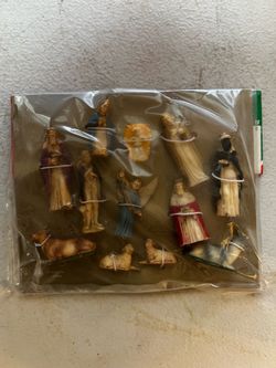 Miniature Nativity Scene Set