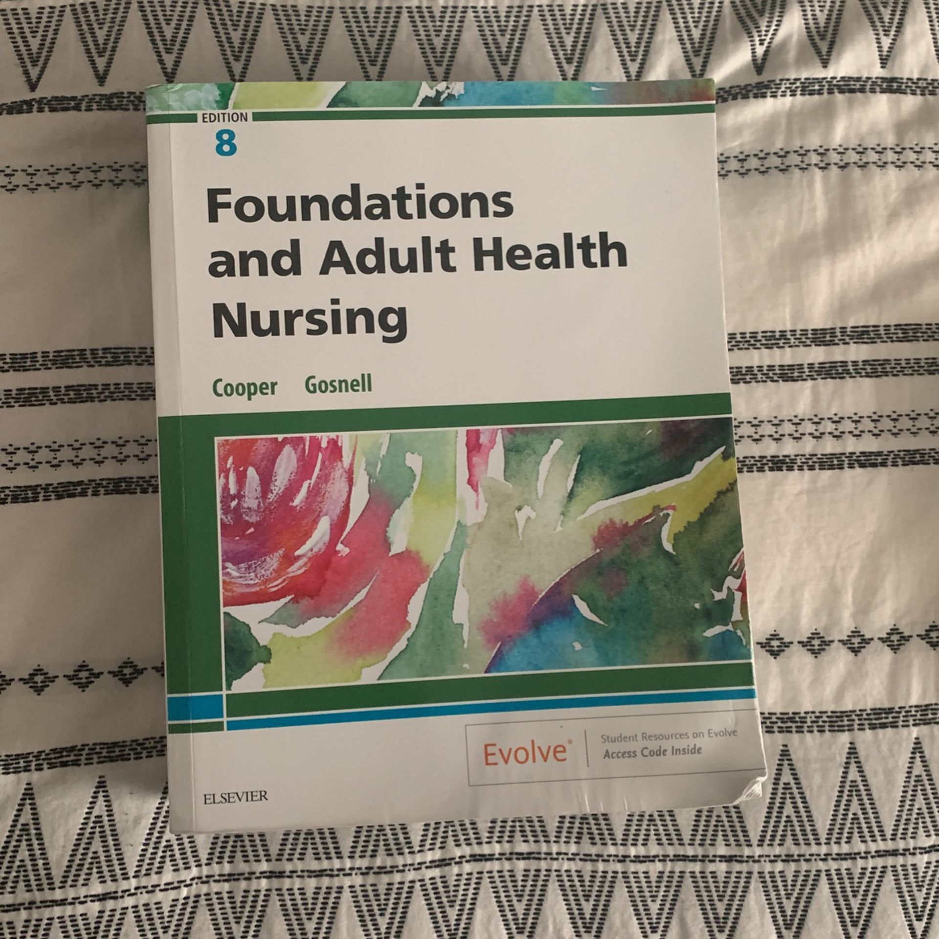 Foundations and Adult Health Nursing Textbook