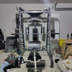 Gym Equipment With Weights 