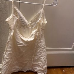 White Spaghetti Strap Cami Top