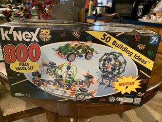 Knex 800 piece valve set