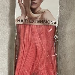 “Bubble Gum” 20” Clip-in Hair Extensions