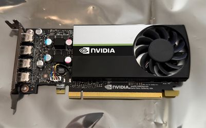 NVIDIA Quadro T1000 0RFFPN 4GB GDDR6 PCI-E Mini DisplayPort Graphics Card
