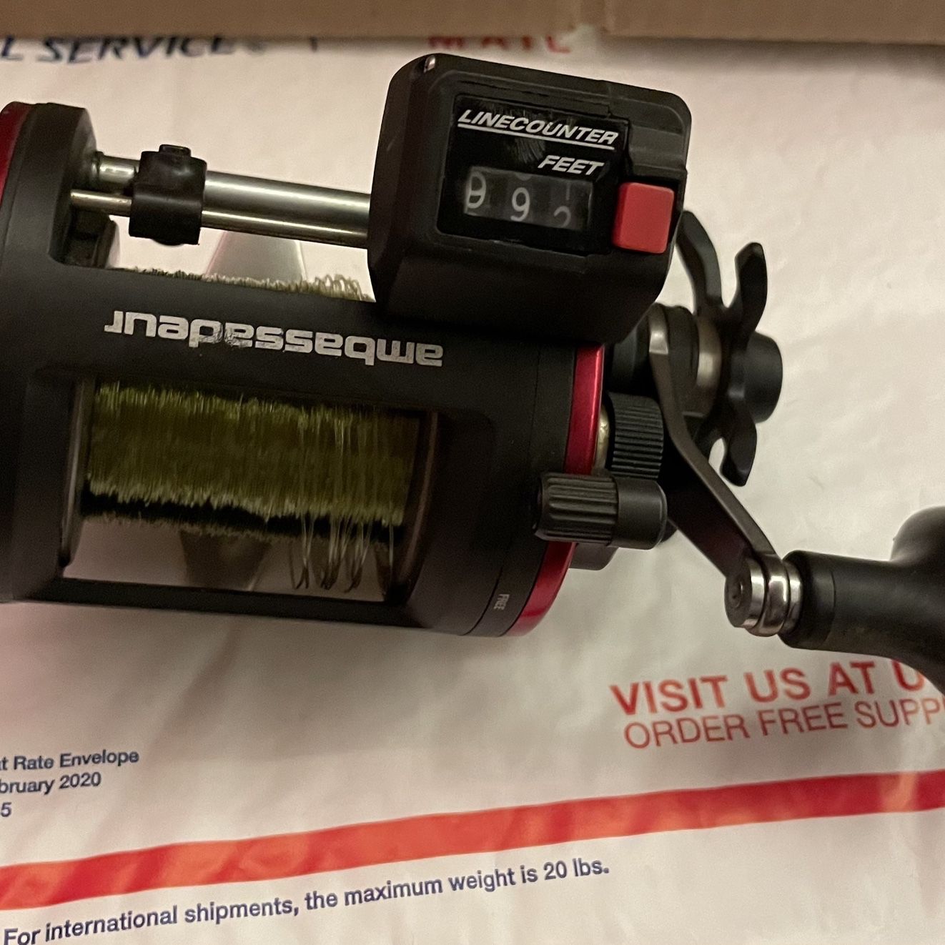 abu garcia alphamar reel Abu Garcia Ambassadeur Alphamar 20LC Trolling Reel for Sale in Hanford, CA