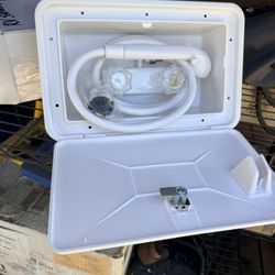 RV exterior shower 