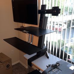Ergotron Dual Monitor Work Station