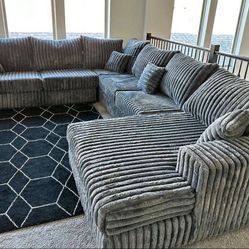 New Sectional In Box 📦 Sleeper Sectional Buy Now Pay Later $39 Down 