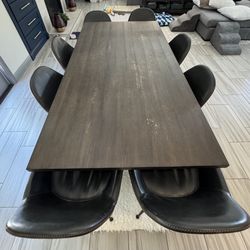 Dining Table W/ Chairs (Seats 8)