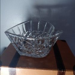 WATERFORD CRYSTAL BOWL - HEART SHAPE 6" - EB