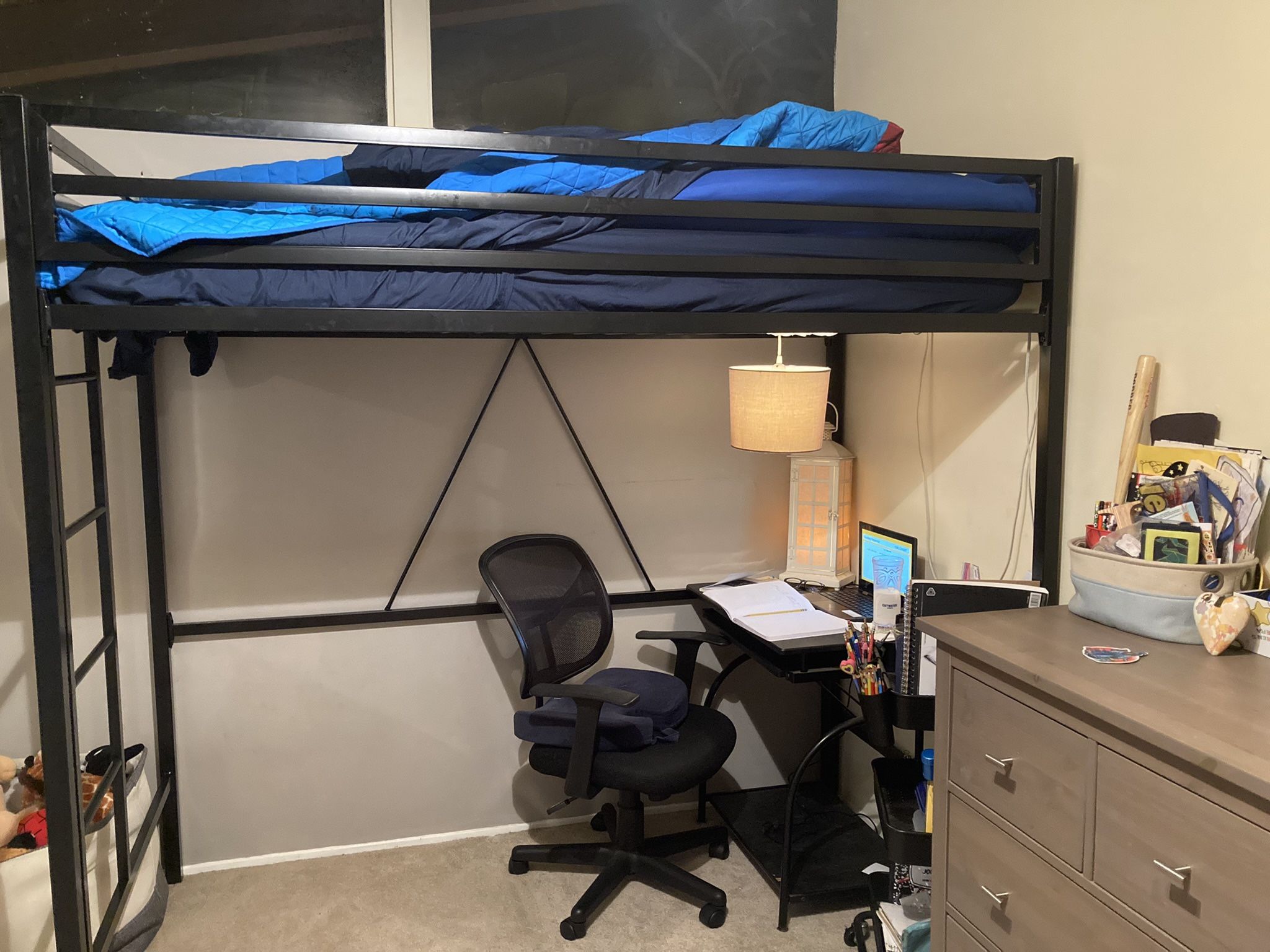 Twin Loft Bed Frame