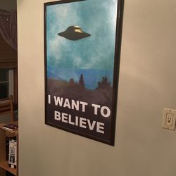 X-Files Framed Poster 