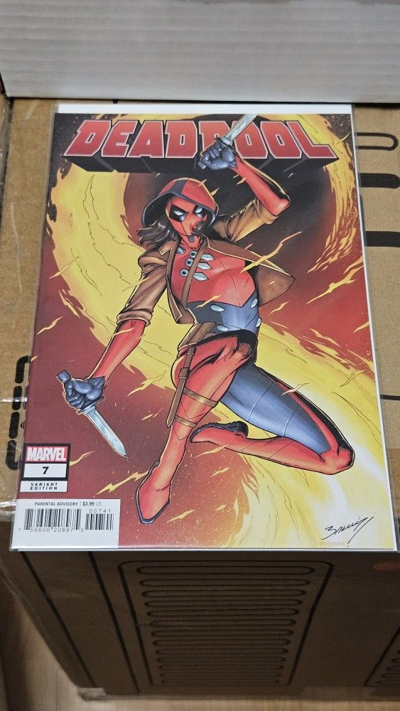 Deadpool #7 Cover D Variant Mark Bagley Cover