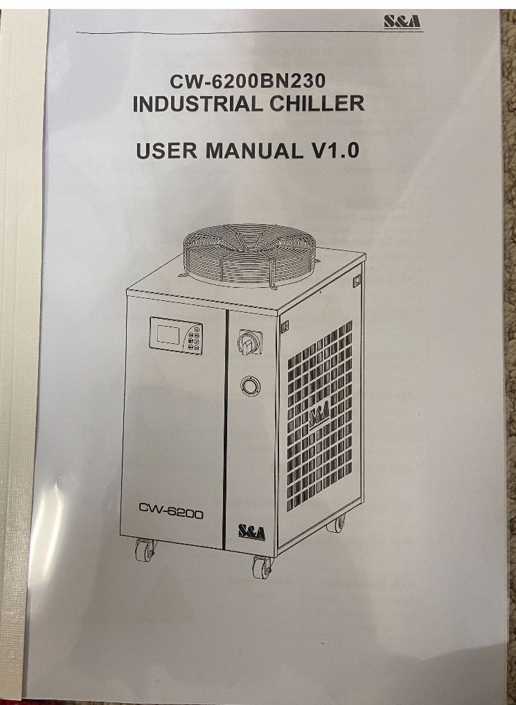 Industrial Chiller - CW - 6200BN 230