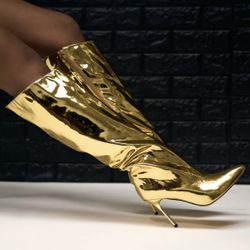Gold Boots 